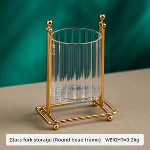 Osborn Licht Luxe Eenvoud Glas Bestek Gebruiksvoorwerp Houder Fruit Vork Lepel Opslag