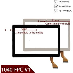 10.1 Inch Voor Yuntab Tablet K107 Hn 1040-FPC-V1 Lnmbbs K107 Capacitieve Touchscreen Digitizer Glas Extern Scherm Sensor