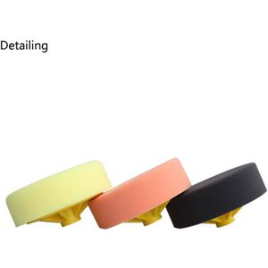 DETAILLERING Professionele Auto Polijsten Spons Foam Polijsten Pad Met Achterplaat Draad Size M14 voor Auto Polijsten en Waxen