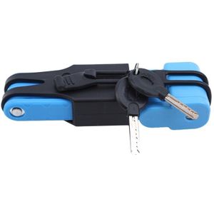 Vouwfiets Slot Staal Draagbare Bike Lock Beveiliging Kabel Sloten Anti-Diefstal Combinatie Mountainbike Riding Gereedschap