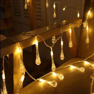 5 M 20 LED Raindrop led-kerstverlichting MultiColor Outdoor Lichtslingers voor Buiten Tuin Patio Party Kerst MultiColor