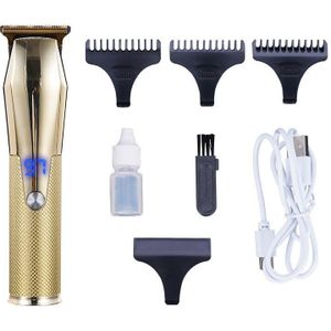 2022 Professionele Tondeuse Intelligente Digitale Display Sub Oplaadbare Olie Hoofd Elektrische Clipper Volwassen Kinderen Huishouden