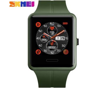 SKMEI 1525 Kleur Display Smart Horloge Mannen Bluetooth Hartslag Bloeddruk Stappenteller LED Sport Horloge Voor Android IOS