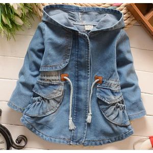 Lente Herfst Baby Jas Uitloper kinderen Jassen Kleding Casco Zuigelingen Bovenkleding Meisje Hoody Vest Trenchcoat