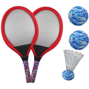 Training Tennisracket Set Kleuterschool Indoor Praktijk Grappige Duurzaam Kids Strand Speelgoed Draagbare Outdoor Sport Badminton Bal