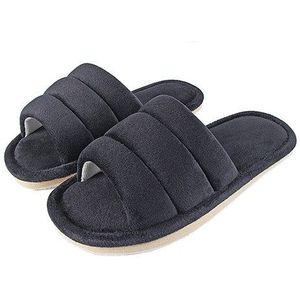 ShoeFurry Winter Mannen Casual Schoenen Thuis Slippers Zachte Pluche Warme Katoenen Schoenen Mannelijke Indoor Slippers Huis Harige Slippers Big Size