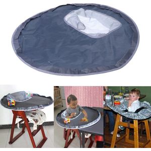 Baby Slabbetjes Baby Eten Tafel Mat Voeden Stoel Kussen Waterdichte Ronde Vouwen Zuigelingen Pad