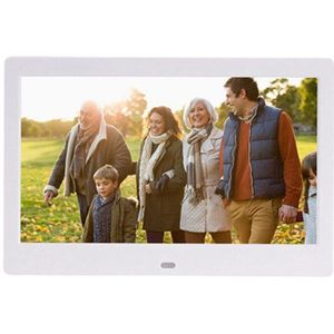10.1Inch Digital Photo Frame HD 1024X600 LED Electronic Picture Frame Music Movie Video Player Function