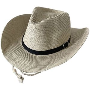 Eenvoud Vrouwen Brede Rand Stro Zonnehoed Met Lanyard Upf Zomer Zon Hoeden Vakmanschap Stro Zon Hoeden Accessoires