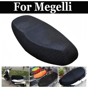 Motorfiets Waterdichte Mesh Ademende Stoelbekleding M Black Mesh Net Scooter Voor Megelli Sport Supermoto Naked 125 250 R S se M