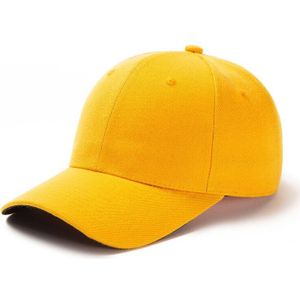 Licht Boord Effen Kleur Cap Mannen Cap Baseball Outdoor Zonnehoed Mode Mujer Rood