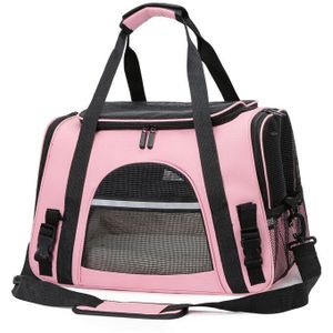 Pet Carrier Handtas Kat Draagtas Ademend Huisdier Schouder Sling Bag Uitgaande Reizen Carrier Bag Geschikt Voor Katten Kleine Hond