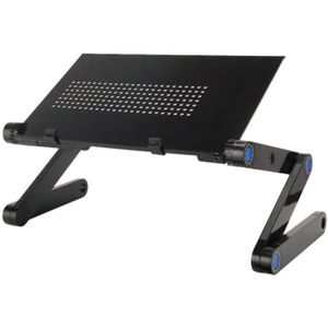 Aluminium Klaptafel Laptop Bureau Draagbare Verstelbare Notebook Stand Voor Bed Sofa Laptop Tafel Thuis Kantoor Computer Bureau