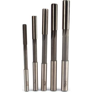 2-10Mm Hss H7 Machine Ruimer Rechte Shank Frezen Ruimers Set Hoge Snelheid Stalen Opspannen Kobalt Ruimer Tool