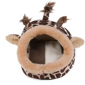 Huisdier Huis Cavia Huis Hamsterkooi Chinchilla Eekhoorn Bed Nest Cavy Mini Dieren Hamster Accessoires Roze Varken Giraffe