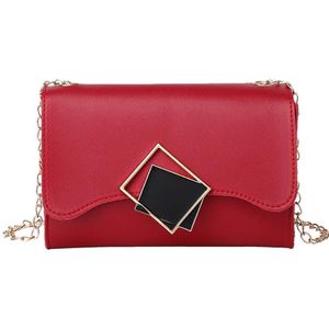 Vrouw Zomer Mode Kleine Crossbody Tassen Mini Pu Lederen Schoudertas Messenger Bag Voor Meisje Zwart Bolsas Dames Telefoon Portemonnee