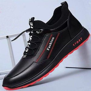 Mode Schoenen Mannen Casual Schoenen Winter Plus Fluwelen Warm Te Houden Zwart Comfortbale Sneakers Mannen Flats Schoenen Grote size