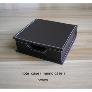 PU leer hout multifonctional bureau organisator briefpapier houder note memo case A4 bestandsmap kantoorbenodigdheden levert K251