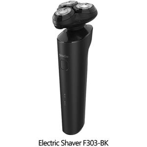 Xiaomi Showsee F303-BK Elektrische Scheerapparaat IPX7 Waterdicht Droog Nat Scheerapparaat Drijvende 3 Blade Type-C Opladen Baard Scheren Voor Mannen laag Geluidsniveau
