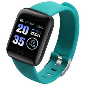Polsbandjes D13 Smart Horloge 116 Plus Smart Armband Fitness Tracker Bloeddruk Fitness Band Sport Smartwatch Hartslag