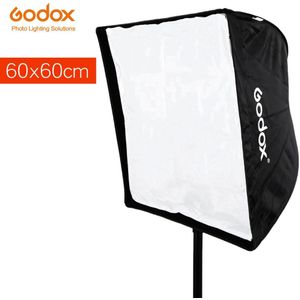 Godox Draagbare 60x60 cm 24 * 24in Fotostudio Paraplu Softbox Reflector voor Flash Speedlight