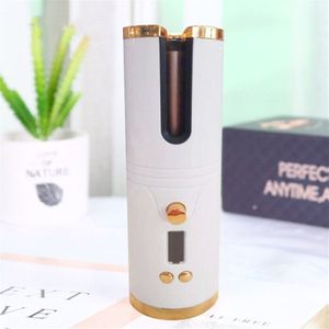 Draadloze Automatische Hair Curler Rollers Voor Vrouw Krultang Krullen Golven Usb Oplaadbare Draagbare Elektrische Haar Krultang Wand