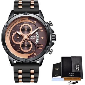 Relogio Masculino Luik Heren Horloges Top Brand Luxe Lichtgevende Display Waterdicht Horloge Sport Chronograaf Quartz Horloge