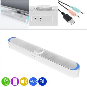 Sada V-198 Bluetooth Multi-Media Soundbars Luidspreker Mobiele Telefoon Computer Universele Mini Strip Luidspreker Met Stereo Surround Sound