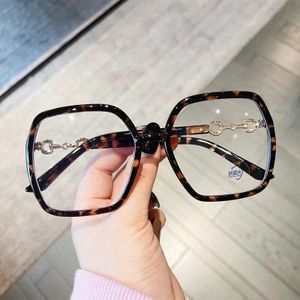 Yooske Anti Blauw Licht Blokkeren Brilmontuur Vrouwen Oversized Vierkante Brillen Frames Voor Mannen Vintage Computer Eyewear
