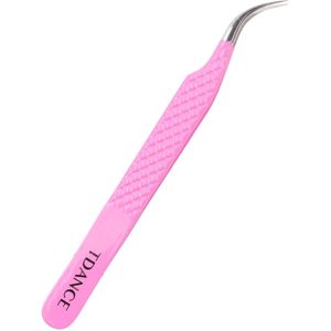 Tdance Make Pincet Voor Valse Wimper Extension Wenkbrauw Clip Tangen Draagbare Roestvrij Staal Schoonheid Precisie Reparatie Tools