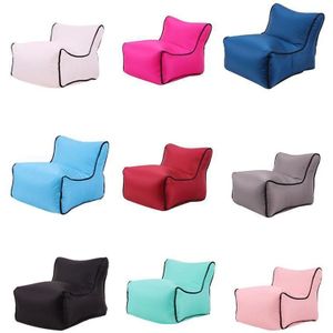 Opblaasbare Air Lounge Lui Couch Stoel Camping Zwembad Festival Zomer Accessoires Voor Strand Inklapbare Air Zitzak Pouch Couch