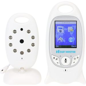 VB601 2.0in Lcd 2.4Ghz Draadloze Babyfoon Twee-weg Talk Met 8IR Led 8 Slaapliedjes Temperatuur Monitor Vox modus
