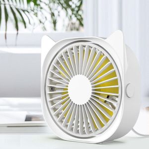Draagbare Usb Oplaadbare Mini Ventilator 3 Verstelbare Wind Snelheden Houvast Fan Met Ingebouwde Batterij Handig Voor Smart thuis