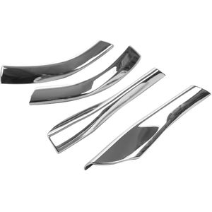 4 Stuks Side Spiegel Achteruitkijkspiegels Behuizing Frame Base Cover Trim Links Rechts Abs Carbon Fiber Voor Ford Mustang
