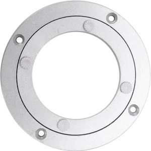 Aluminium Legering Roterende Lager Draaitafel Ronde Eettafel Glad Kwartelplaat (140 Mm)