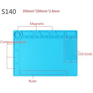 Esd Warmte Isolatie Werken Mat Soldeerstation Ijzer Magnetische Telefoon Computer Reparatie Mat Hittebestendig Bga Isolator Platform