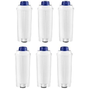 6Pcs Koffiezetapparaat Filter Voor Delonghi Koffiezetapparaat Filter DLSC002 Ecam, Esam, Etam, Bco