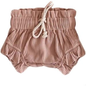 Beer Learder Baby Baby Casual Shorts Mode Korea Katoen Zomer Meisje Kleding Peuter Elastische Effen Kleur Broek 0-2Y