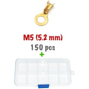 Crimp Niet Geïsoleerde Ring Terminals Voor Draad Lugs Ring Terminals Типа-O, M3, M4, m5, M6, M8, M10 (Set)