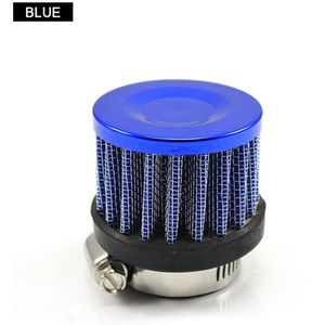 Universele Mini Luchtfilter 1Inch 25Mm Voor Auto Motorfiets Koude Lucht Intake Krachtige Flow Carter Vent Cover Mini adempauze Filters