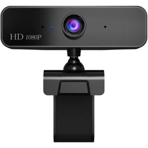 S2 Hd 1080P Webcam Ingebouwde Microfoon High-End Video Call Web Camera Voor Pc Laptop (zwart)