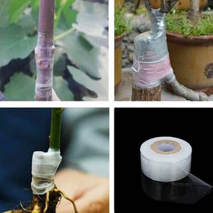 Rekbaar Clear Film Pe Plant Reparatie Tapes Bloemen Bio-Afbreekbaar Graft Tool Milieuvriendelijke Tuin Enten Tape