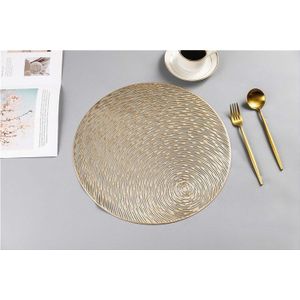 Anterrific Goudkleurige roestvrijstalen onderzetters met houder, moderne spiegel drankonderzetters set van 6, unieke ronde koponderzetters met antislip EVA-basis, housewarming decoratie voor koffiebar
