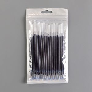 20Pack 0.5Mm 0.38M Blauw Zwart Balpen Refill Pen Fine Nib Supply School Office Supply student Schrijven Briefpapier