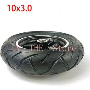10 Inch Pneumatische Wheel10x3.0 Band Binnenband & Legering Schijfrem Velgen Voor Elektrische Scooter Balanceren Hoverboard 10*3.0 tyre