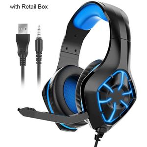 Kleurrijke Verlichting Kat Meisje Roze Wired Game Headset Computer Hoofdtelefoon Rgb Licht Stereo Oortelefoon Met Microfoon Voor PS4 Xboxone Pc