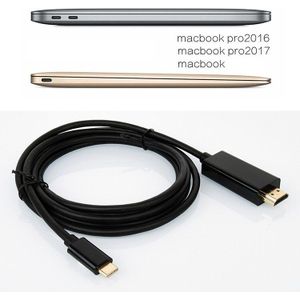 Type-C naar HDMI, USB C naar HDMI, cableCreation Type C naar HDMI 4 K Hub Adapter (Thunderbolt 3), compatibel MacBook Pro/iPad Pro