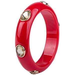Vintage Mode Hars Manchet Armbanden Armbanden voor Vrouwen Crystal Metal Acryl Brede Geometrische Armbanden Voor Meisje Charm Sieraden