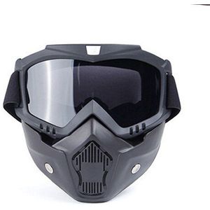 De Meest Populaire Afneembare Modulaire Masker Bril En Mond Filter voor Motorhelm Moto Casque Casco Capacete