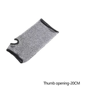 Niveau 5 Hppe Cut Arm Mouw Slip Anti-Lek Werk Bescherming Vingerloze Arm Sleeve Cover